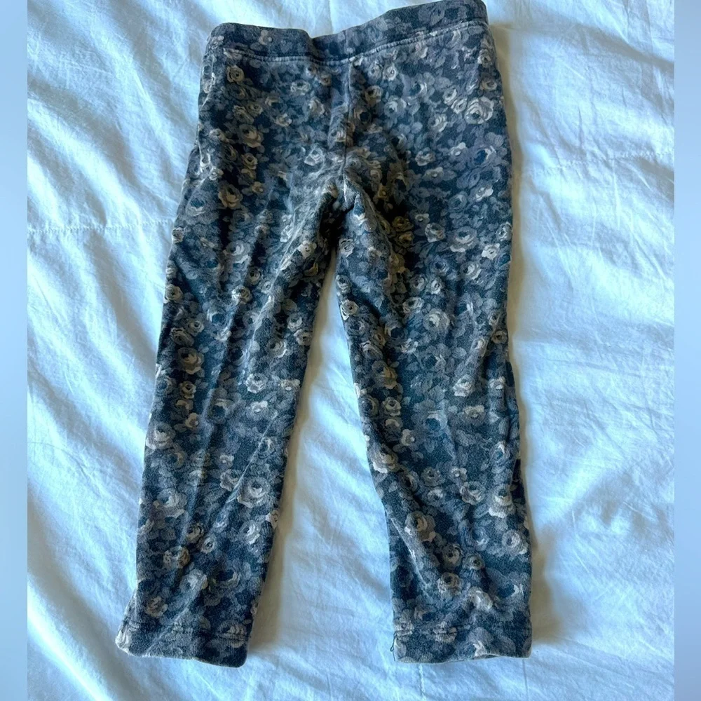 babyGAP floral leggings 3T